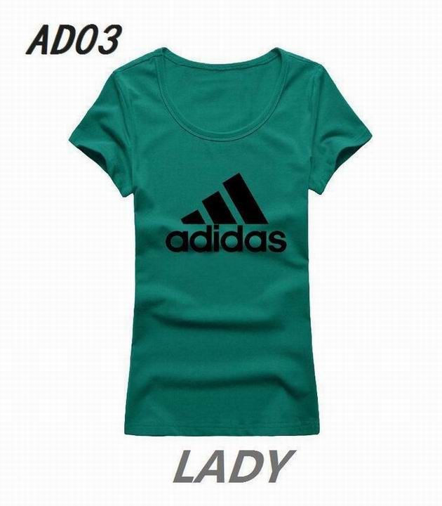 Adidas short round collar T woman S-2XL-014